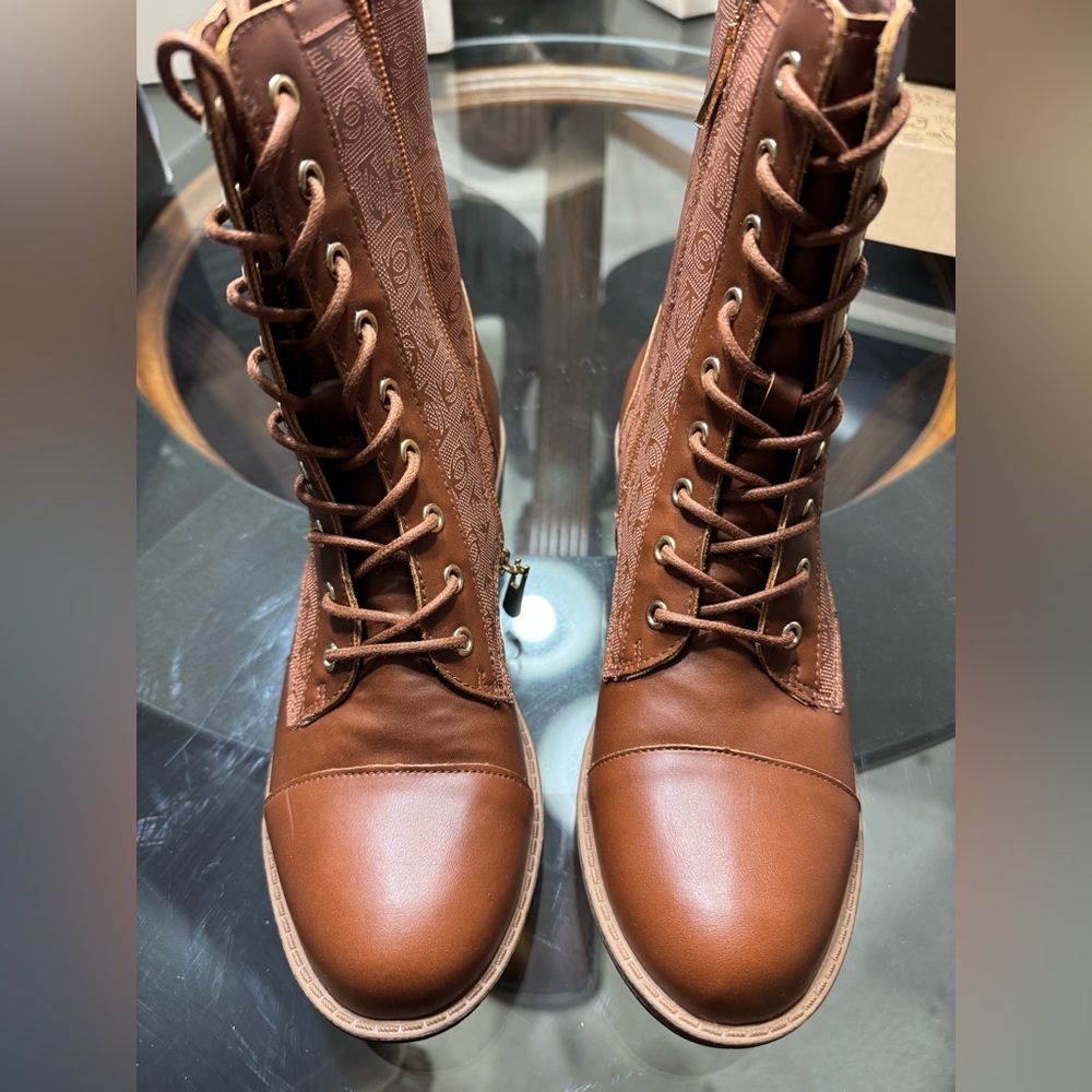 bebe Olsen New Cognac Booties, Size 9, New